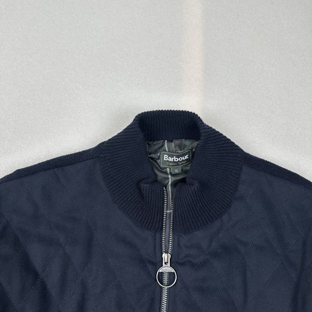 Barbour Dark Blue Quilted Vest - Picture 2 of 10